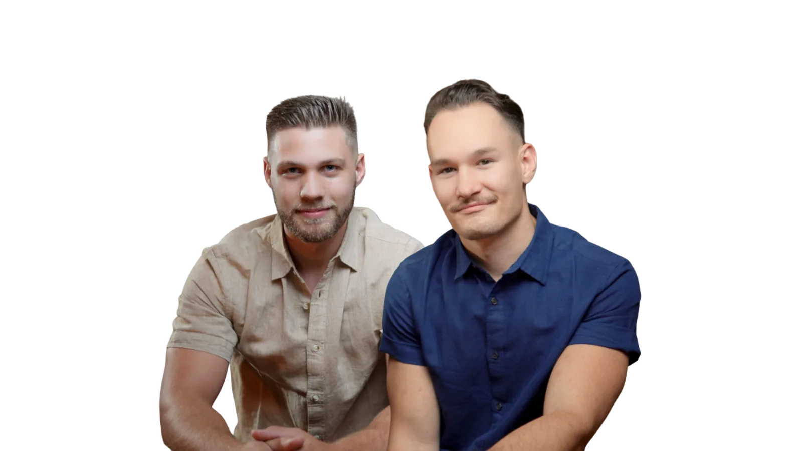 Noah and Josh, the co-founders of LetLois